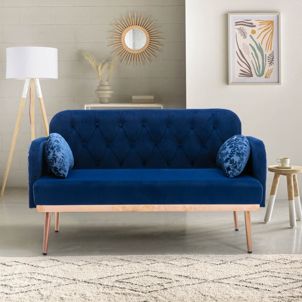 Mercer41 Keighley 55.12'' Upholstered Sofa Wayfair